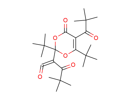 2-[2,6-Di-tert-butyl-5-(2,2-dimethyl-propionyl)-4-oxo-4H-[1,3]dioxin-2-yl]-4,4-dimethyl-pent-1-ene-1,3-dione