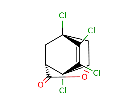 3a,4,5,6-tetrachloro-2,3,3a,6,7,7a-hexahydro-2-oxo-3,6-methanobenzofuran