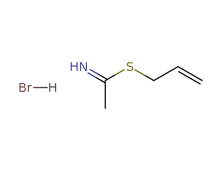 Ethanimidothioic acid, 2-propenyl ester, hydrobromide