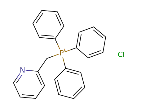 Molecular Structure of 38700-15-1 ((2-Pyridinylmethyl)triphenylphosphonium chloride)
