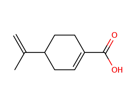 Molecular Structure of 7694-45-3 (PERILLIC ACID)