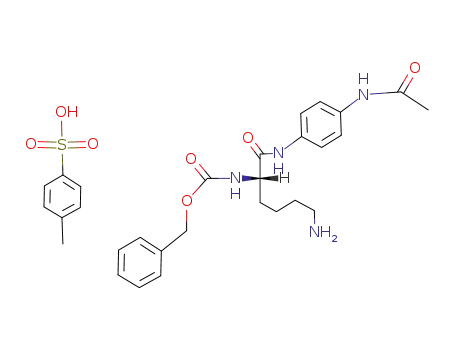N2-(benzyloxycarbonyl)-L-lysin-4-acetamidoanilide 4-toluenesulfonate
