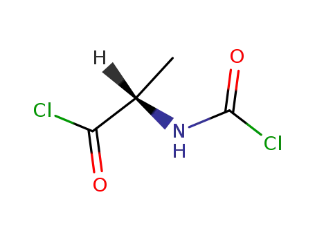 Propanoyl chloride, 2-[(chlorocarbonyl)amino]-, (S)-