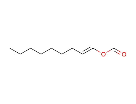 Molecular Structure of 113388-45-7 (1-Nonen-1-ol, formate, (E)-)