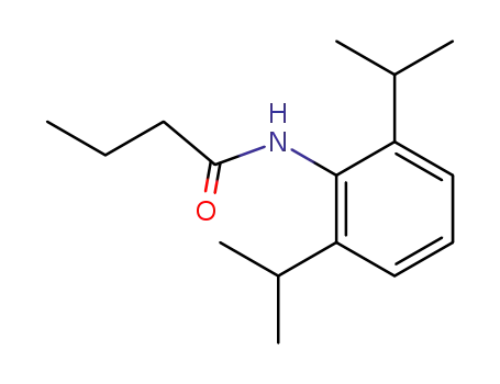 Butanamide, N-[2,6-bis(1-methylethyl)phenyl]-