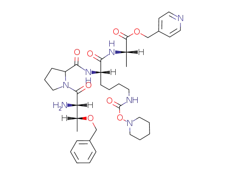 Thr(Bzl)-Pro-Lys(Pipoc)-Ala-OPic