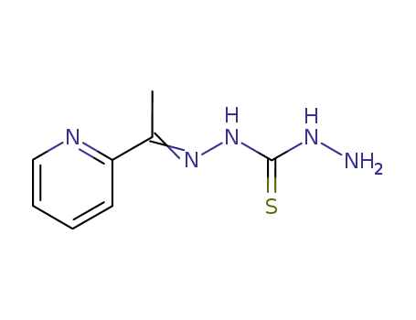Molecular Structure of 96699-87-5 (Carbonothioic dihydrazide, [1-(2-pyridinyl)ethylidene]-)