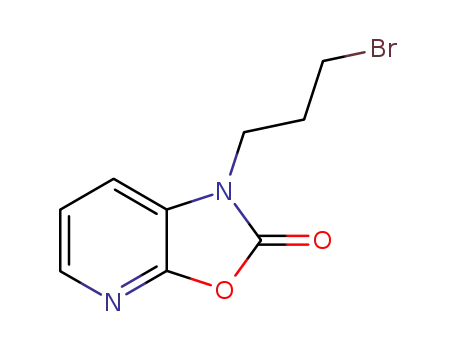 1-(3-bromopropyl)oxazolo<5,4-b>pyridin-2(1H)-one