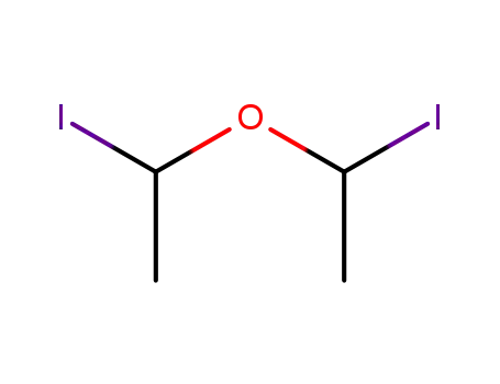 Molecular Structure of 79074-16-1 (Ethane, 1,1'-oxybis[1-iodo-)