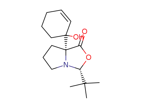 (2R,5R)-2-tert-butyl-5-(1'-hydroxy-2'-cyclohexenyl)-1-aza-3-oxabicyclo<3.3.0>octan-4-one
