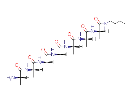 (S)-2-Amino-N-{(S)-1-[(S)-1-((S)-1-{(S)-1-[(S)-1-((S)-1-butylcarbamoyl-ethylcarbamoyl)-ethylcarbamoyl]-ethylcarbamoyl}-ethylcarbamoyl)-ethylcarbamoyl]-ethyl}-propionamide