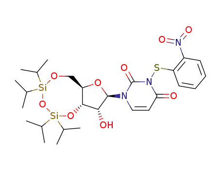 N3-<(2-nitrophenyl)sulfenyl>-3',5'-O-(1,1,3,3-tetraisopropyldisiloxane-1,3-diyl)uridine