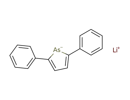 2,5-diphenyl-1H-arsole; lithium salt