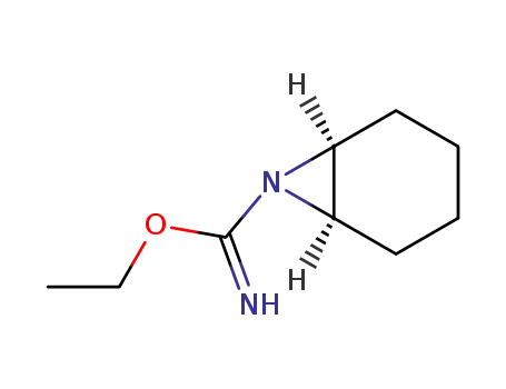Molecular Structure of 85782-31-6 (7-Azabicyclo[4.1.0]heptane-7-carboximidic acid, ethyl ester)