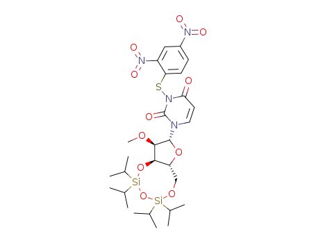3',5'-O-1,1,3,3-tetraisopropyldisiloxyl-2'-O-methyl-3-N-(2,4-dinitrobenzene)sulfenyluridine
