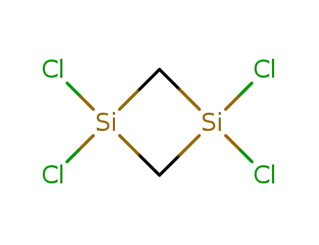 Molecular Structure of 2146-97-6 (1,3-Disilacyclobutane, 1,1,3,3-tetrachloro-)
