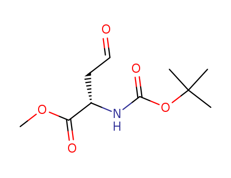 Butanoic acid, 2-[[(1,1-dimethylethoxy)carbonyl]amino]-4-oxo-, methyl
ester, (2S)-
