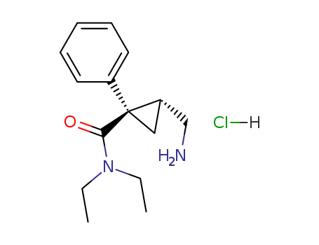 (1R,2R)-2-(AMINOMETHYL)-N,N-DIETHYL-1-PHENYLCYCLOPROPANECARBOXAMIDE HYDROCHLORIDE