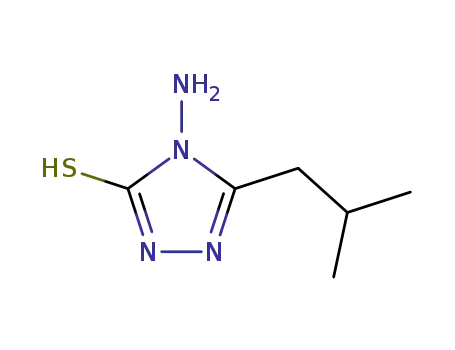 4-amino-5-isobutyl-2,4-dihydro-[1,2,4]triazole-3-thione