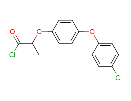 4-(4-chlorophenoxy)-α-phenoxy-propionic acid chloride