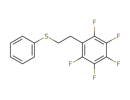 1,2,3,4,5-Pentafluoro-6-(2-phenylsulfanyl-ethyl)-benzene