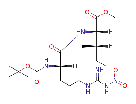 (tert-butoxycarbonyl)-NG-nitroarginylisoleucyl methyl ester