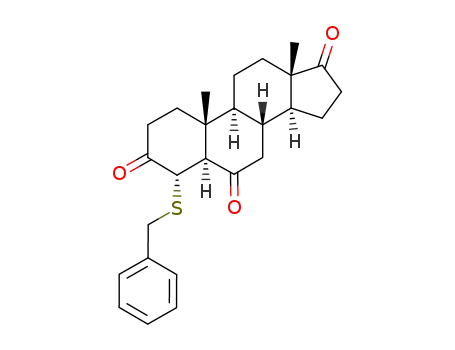 4α-benzylthio-5α-androstane-3,6,17-trione