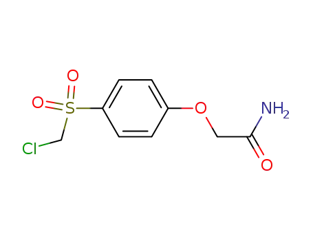 2-(4-Chloromethanesulfonyl-phenoxy)-acetamide