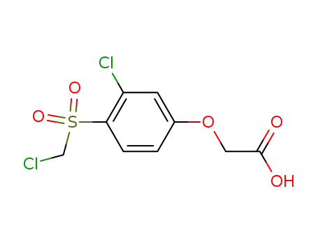(3-Chloro-4-chloromethanesulfonyl-phenoxy)-acetic acid