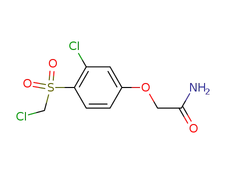 2-(3-Chloro-4-chloromethanesulfonyl-phenoxy)-acetamide