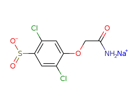 Sodium; 4-carbamoylmethoxy-2,5-dichloro-benzenesulfinate