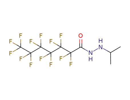 2,2,3,3,4,4,5,5,6,6,7,7,7-Tridecafluoro-heptanoic acid N'-isopropyl-hydrazide