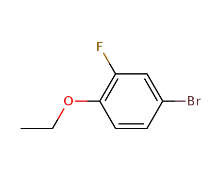 Molecular Structure of 115467-08-8 (4-BROMO-1-ETHOXY-2-FLUOROBENZENE)