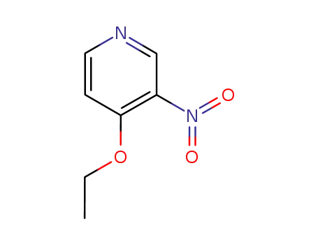 Molecular Structure of 1796-84-5 (4-Ethoxy-3-nitropyridine)