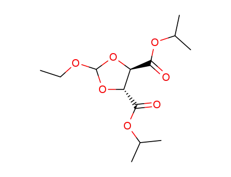 diisopropyl (4R,5R)-2-ethoxy-1,3-dioxolan-4,5-dicarboxylate