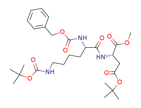 (S)-2-((S)-2-Benzyloxycarbonylamino-6-tert-butoxycarbonylamino-hexanoylamino)-succinic acid 4-tert-butyl ester 1-methyl ester