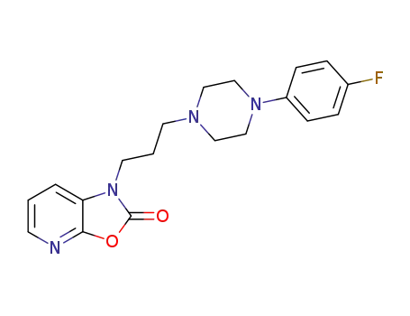 1-<3-<4-(4-fluorophenyl)-1-piperazinyl>propyl>oxazolo<5,4-b>pyridin-2(1H)-one