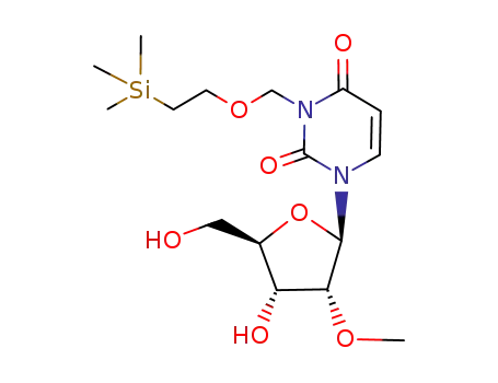 3-N-(trimethylsilyl)ethoxymethyl-2'-O-methyluridine
