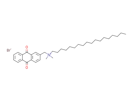 N,N-dimethyl-N-octadecyl-N-((9,10-dihydro-9,10-dioxoanthracen-2-yl)methyl) ammonium bromide