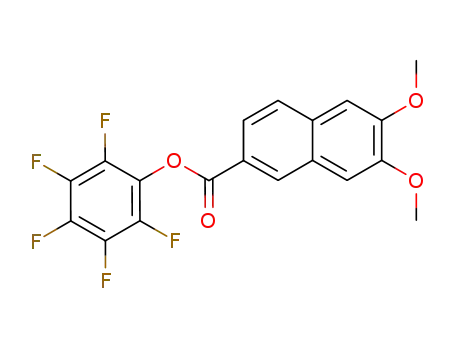 6,7-Dimethoxy-naphthalene-2-carboxylic acid pentafluorophenyl ester