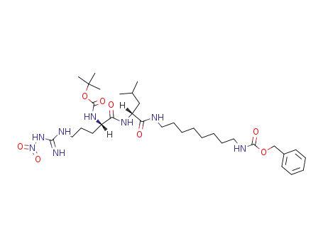 N1-benzyloxycarbonyl-N8-(Nα-t-butoxycarbonyl-Ng-nitroarginyl-D-leucyl)-1,8-octanediamine