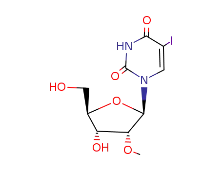 1-((2R,3R,4R,5R)-4-hydroxy-5-(hydroxymethyl)-3-methoxy-tetrahydrofuran-2-yl)-5-iodopyrimidine-2,4(1H,3H)-dione