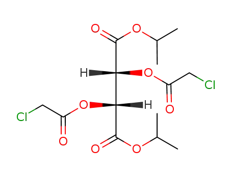 (2R,3R)-2,3-Bis-(2-chloro-acetoxy)-succinic acid diisopropyl ester