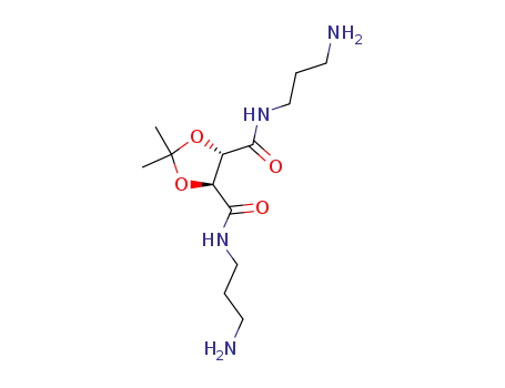 (4S,5S)-2,2-Dimethyl-[1,3]dioxolane-4,5-dicarboxylic acid bis-[(3-amino-propyl)-amide]