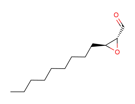 Molecular Structure of 246545-41-5 (Oxiranecarboxaldehyde, 3-nonyl-, (2R,3S)-)