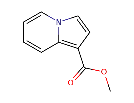 Molecular Structure of 316375-85-6 (Methyl indolizine-1-carboxylate)