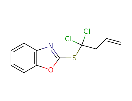 2-(1,1-dichloro-3-butenylthio)benzoxazole