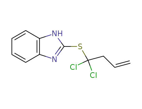 2-(1,1-dichloro-3-butenylthio)benzimidazole