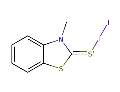 3-methylbenzothiazole-2-thione diiodide