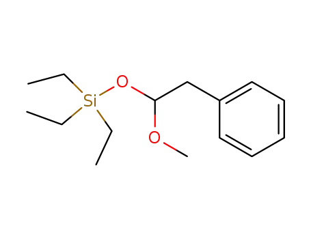 triethyl(1-methoxy-2-phenylethoxy)silane